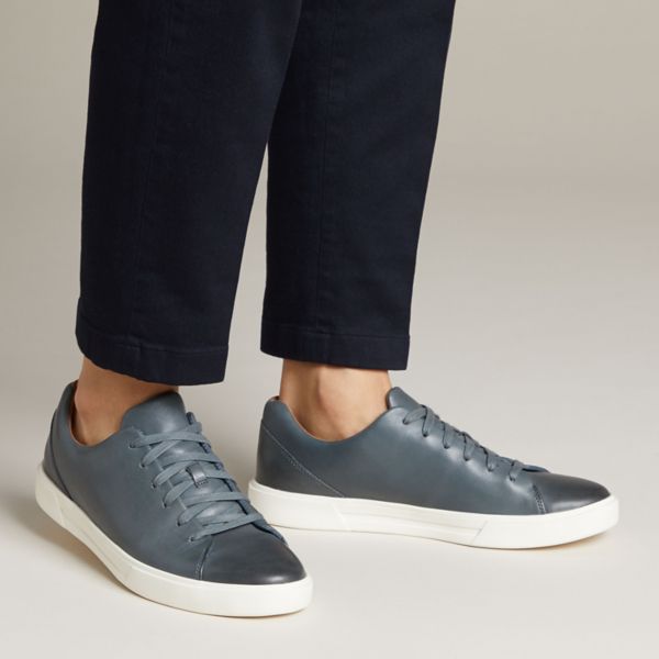 Clarks Mens Un Costa Lace Trainers Dark Blue | CA-5870124